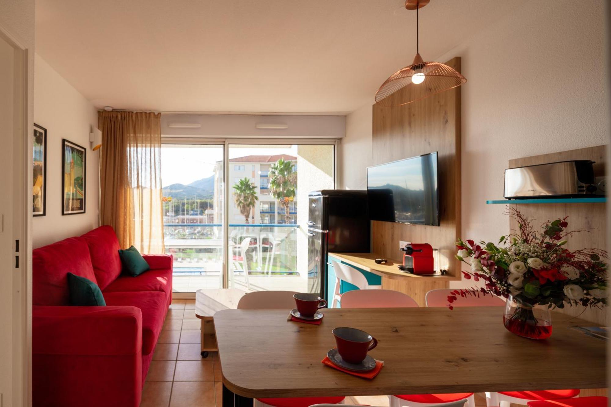 Appart Hotel Mer & Golf Port Argeles Exteriör bild