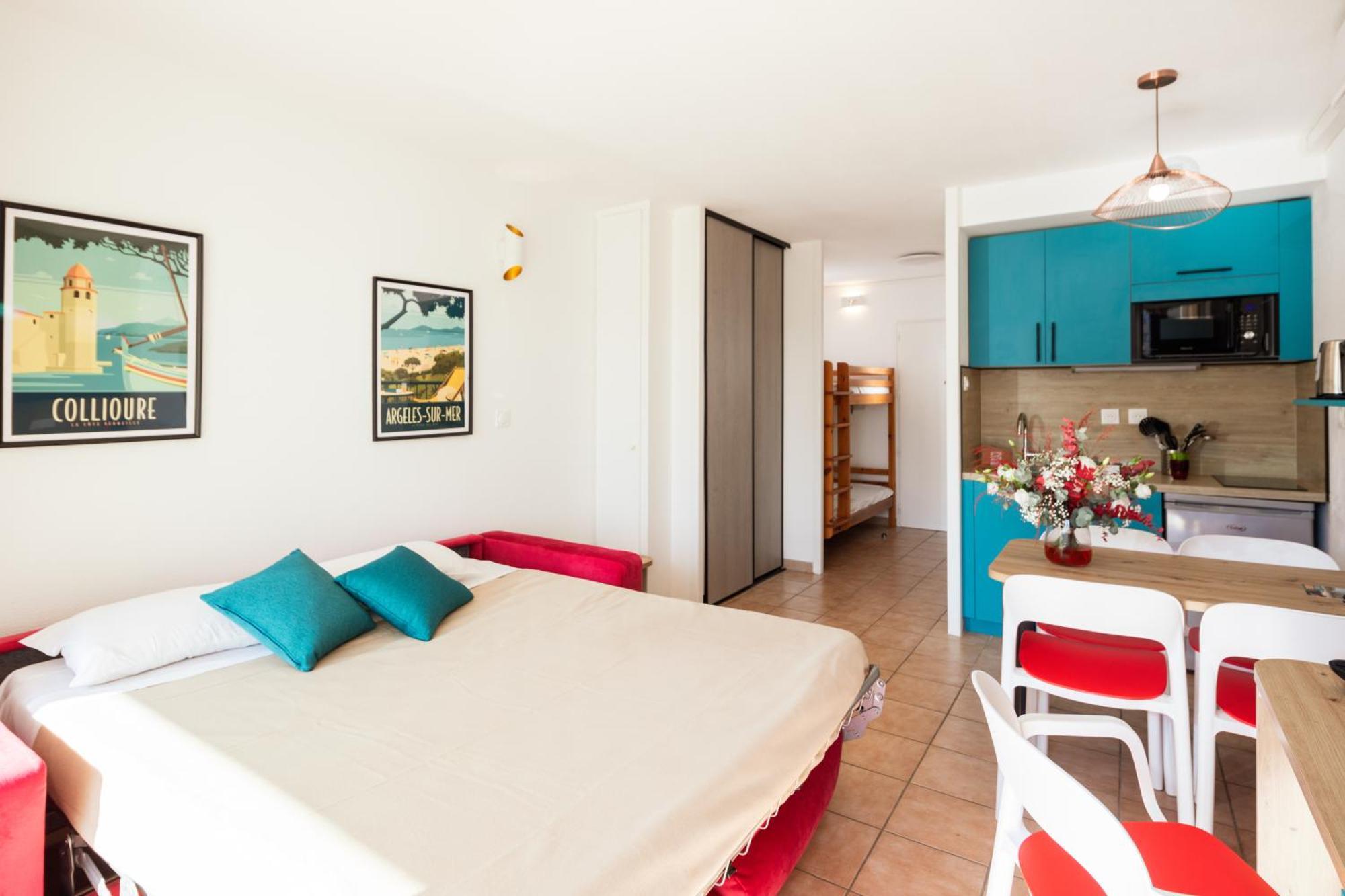Appart Hotel Mer & Golf Port Argeles Exteriör bild