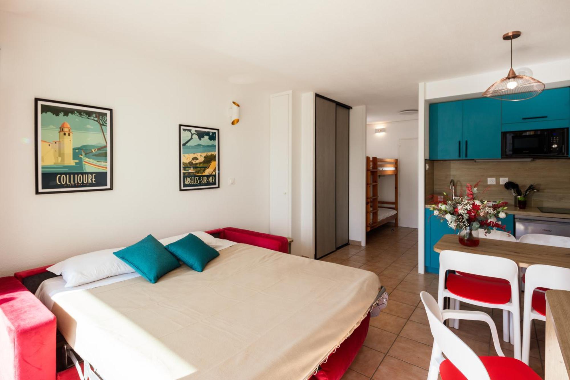 Appart Hotel Mer & Golf Port Argeles Exteriör bild